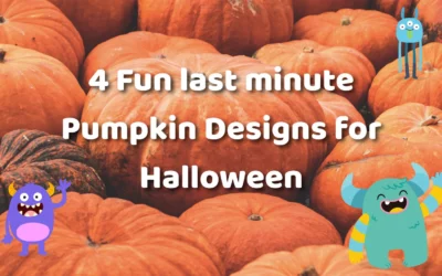 4 Fun & Easy Last Minute Pumpkin Designs for Halloween