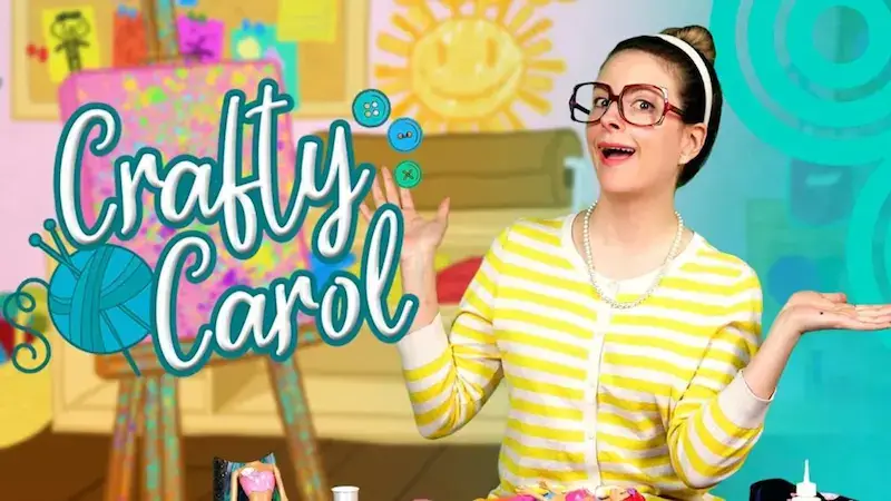 Crafty Carol teaches easy art projects for kids