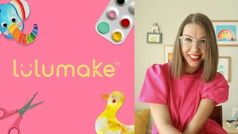 Lulumake presents fun and easy crafts that develop children's artistic skills.