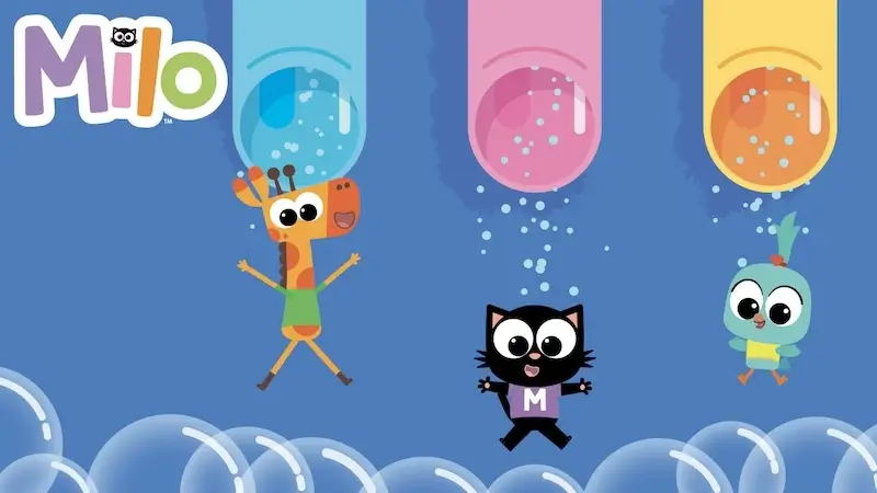 Milo and his role-play to explore the amazing world of vocations are on KidsBeeTV app