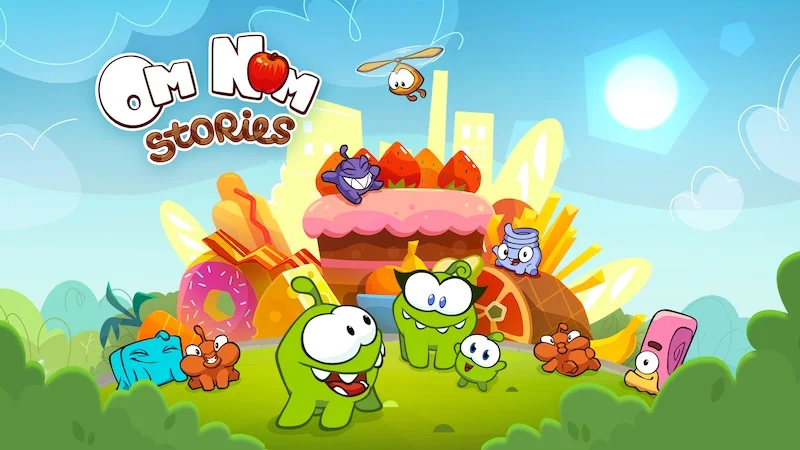 Watch Om Nom and other popular cartoons for kids on KidsBeeTV