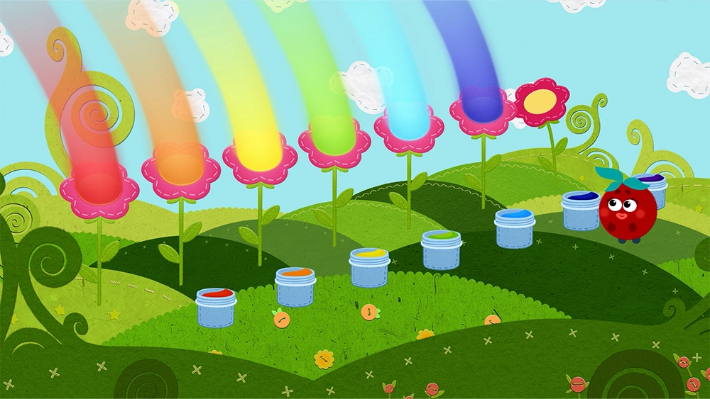 Berry Buds learn colors, shapes, and a love for nature