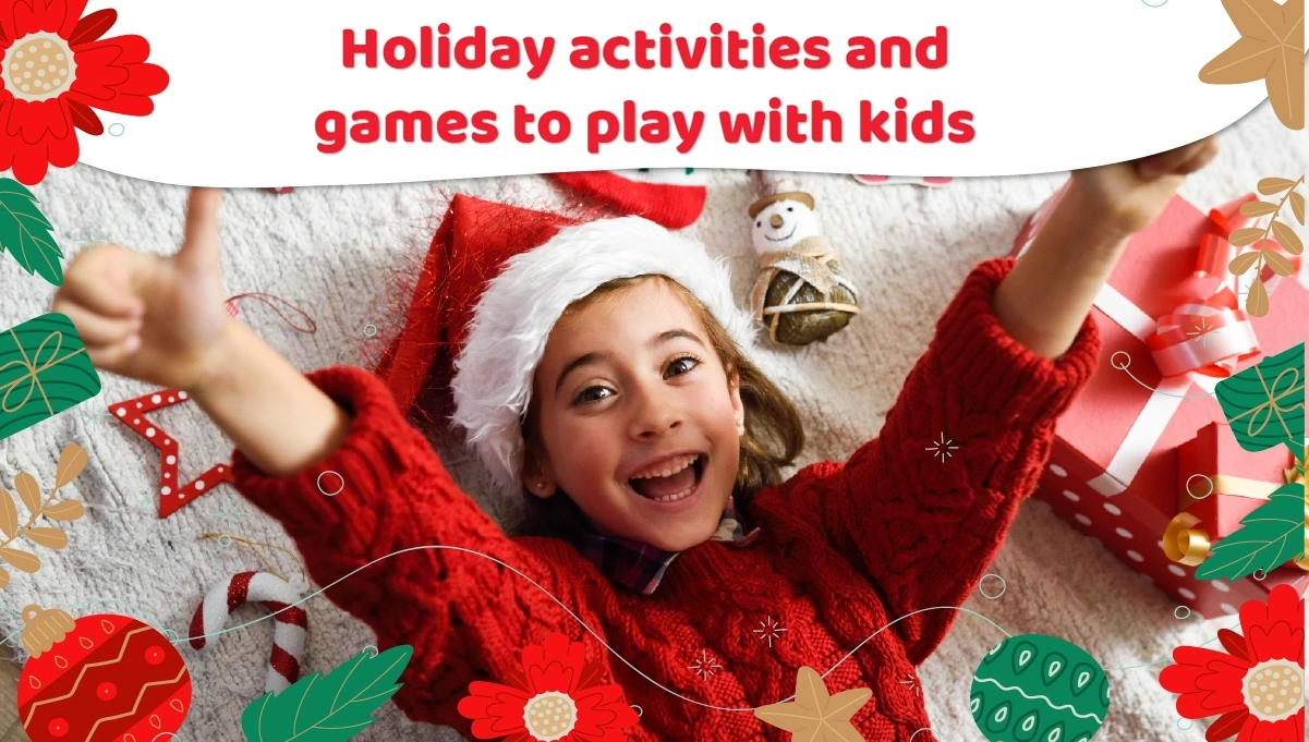 Curious girl with red glasses leans through a teal paper tear beside the headline “Best Educational Apps for Kids in 2025” – hero image introducing a roundup of top learning apps.