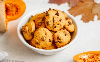 Pumpkin Chocolate Chip Cookies to Bake with Kids